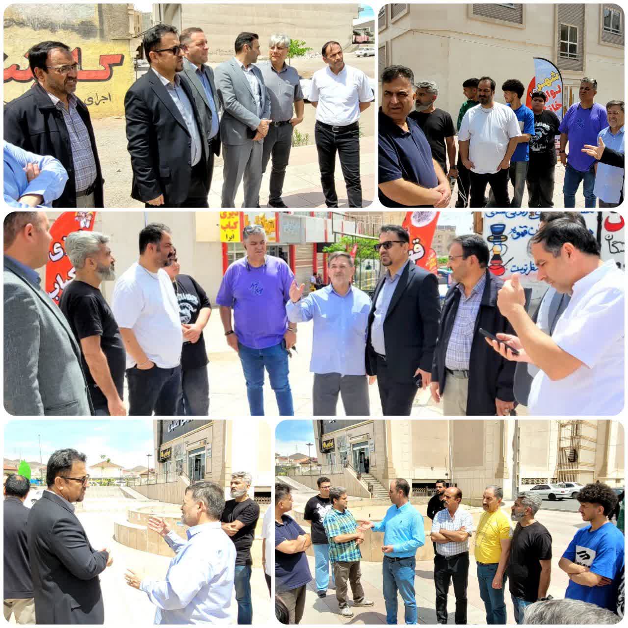 شهرداری پرند در میدان خدمت  