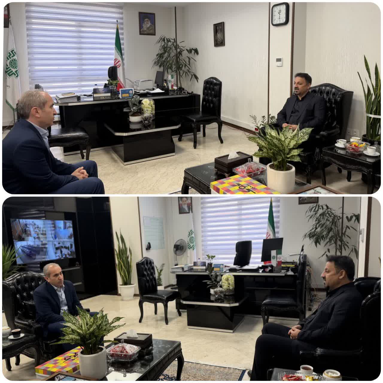 دیدار شهردار پرند با مدیرکل امور مالیاتی غرب تهران