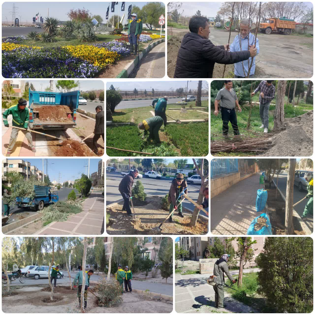 استقبال شهروندان پرند از طرح "نهال امید"