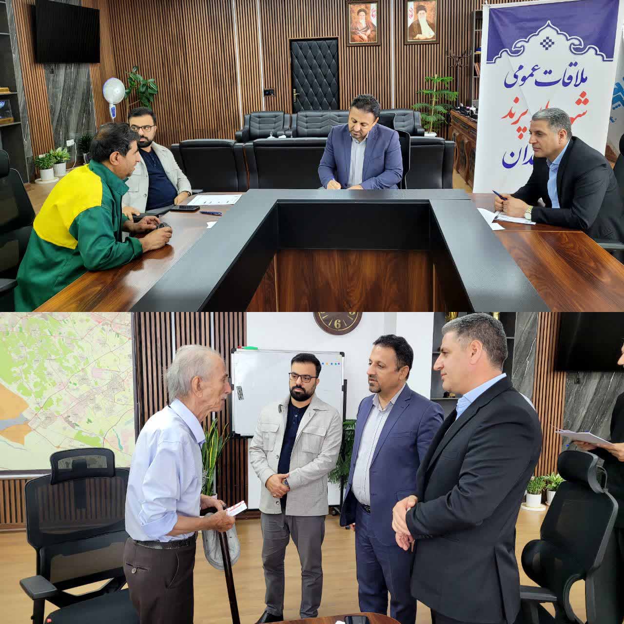  ملاقات عمومی شهروندان با شهردار پرند