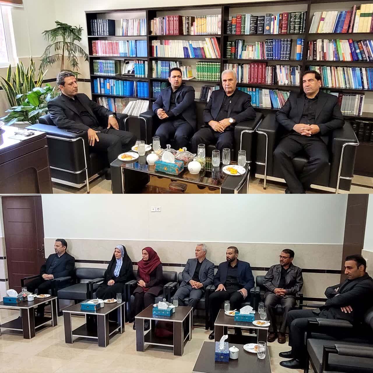 دیدار مدیران شهری پرند با مسئولان قضایی شهرستان رباط&zwnj;کریم