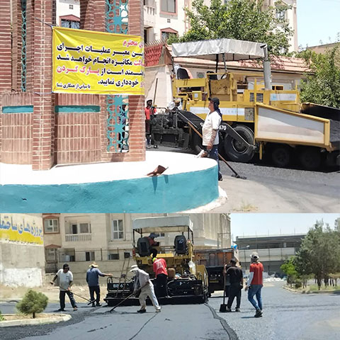 شهرداری پرند در میدان خدمت