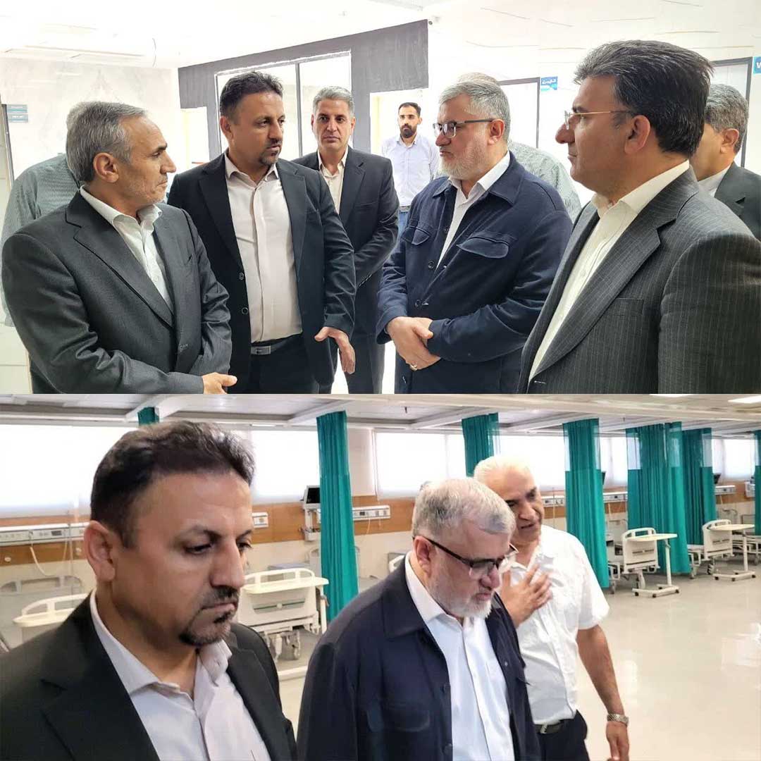بازدید استاندار تهران از بیمارستان مهر ایرانیان پرند