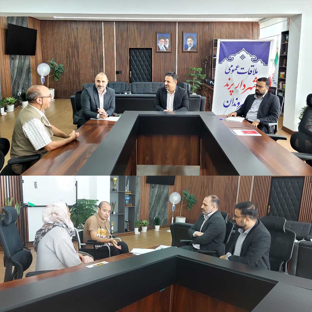دیدار بی واسطه شهردار پرند با شهروندان 