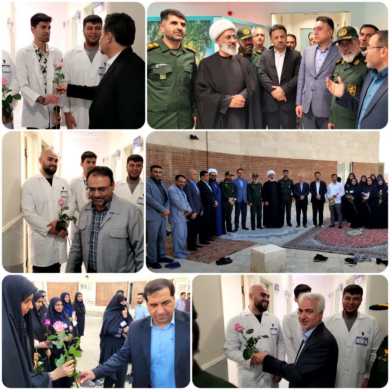 تجلیل مدیران شهری پرند از پرستاران